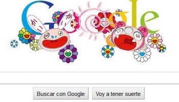 takashi murakami doodle Google verano