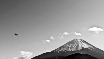 Monte Fuji en Invierno