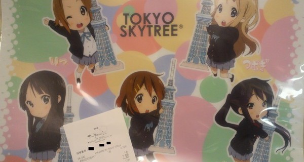 Tokyo Sky Tree k on manteles