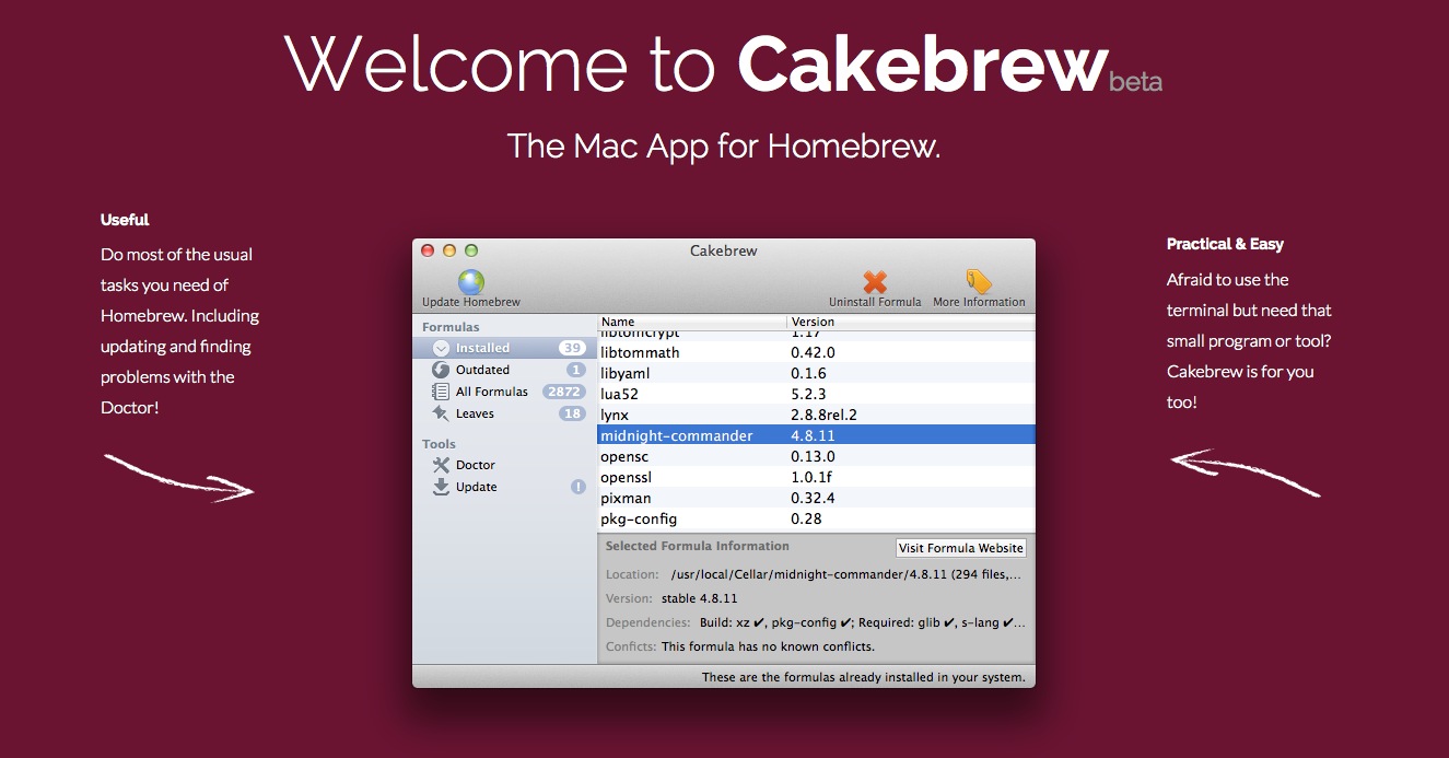 Cakebrew