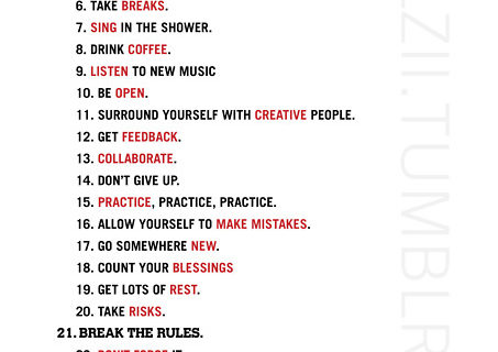29 caminos para ser creativo